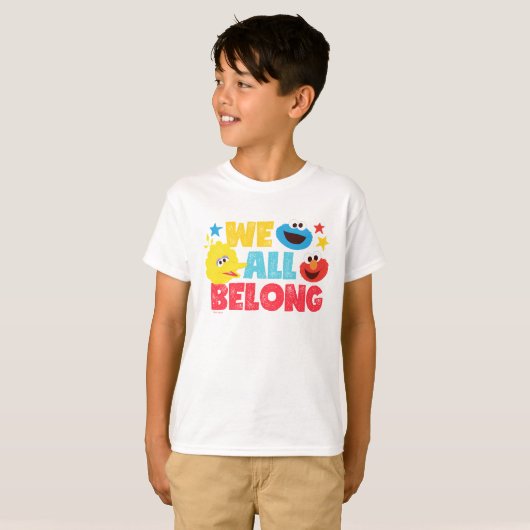 We allen Belong Stars T-shirt (Voorkant volledig)