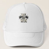 We Almost Always Almost Win Trucker Pet (Voorkant)