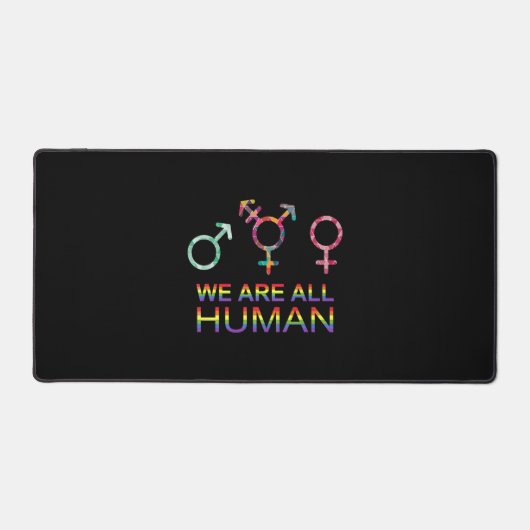 We Are All Human Lgbt Gender Symbols (Recto)