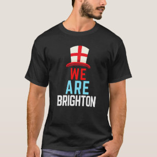 We Are Brighton Engelse Vlag Sporten T-shirt