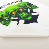 We Are Coming: Kracht en Angst in één ontwerp Sherpa Deken (3/4)