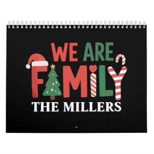 We Are Family Gepersonaliseerde Kerstmis Familie K Kalender
