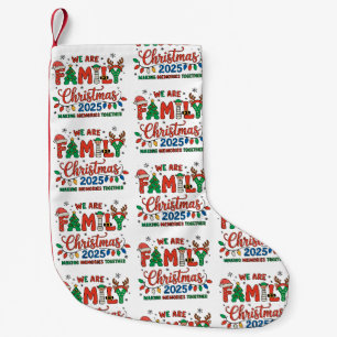 We Are Family Kerst 2025 Crew Squad Festive Kleine Kerstsok