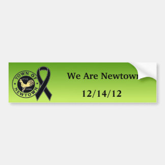 We Are Newtown Tribute Bumpersticker