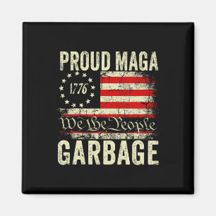 We Are Not Garbyge Stem Trump Voor President 2024  Magneet