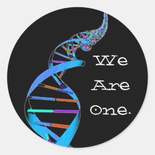 "We Are One" Orphan Black Fan Merchandise Sticker