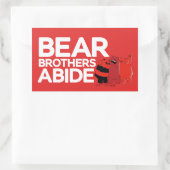 We Bare Bears - Bear Brothers Abide Rechthoekige Sticker (Tas)
