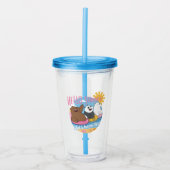 We Bare Bears - Hello Summer! Let's Have Fun Acryl Drinkbeker (Voorkant)