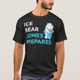 We Bare Bears Ice Bear Comes Prepared Premium  T-shirt