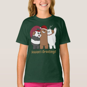 We Bare Bears - Season's Greetings T-shirt