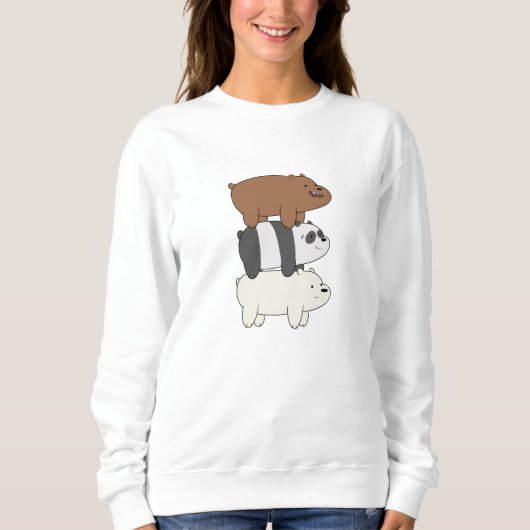 We Bare Beren sweatshirt voor vrouwen (Voorkant)