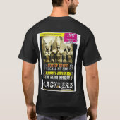 We be Forever Loving JAH Basic Donker T-shirt (Achterkant)