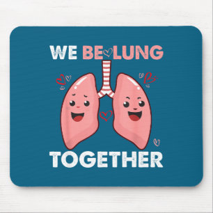 We Be-lung Samen Gelukkige Valentijnsdag Koppel Muismat