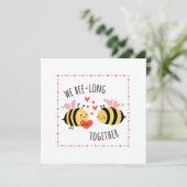 We Bee-long Samen Vlakke Kaart (Staand voorkant)