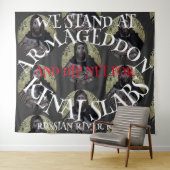 WE BEGINNEN MET ARMAGEDDON EN DIP NET SALMON WANDKLEED (In Situ (horizontaal))