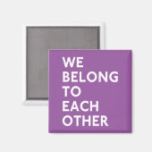 We behoren tot elkaar magneet (Voorkant / Achterkant)