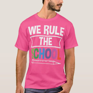 We bepalen de schooldocent citaat t-shirt