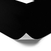 We bepalen de wegen (Semi) donkerder Poster (Hoek)