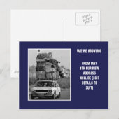 We bewegen aankondigingskaart (Voorkant / Achterkant)