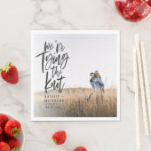 We binden de knot verlofpartij servet (Insitu)