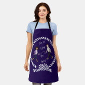 We binden de konijnenwijk. schort (Gedragen)