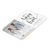 We binden de niet-bruiloft met de foto van de datu magneet (Linkerzijde)