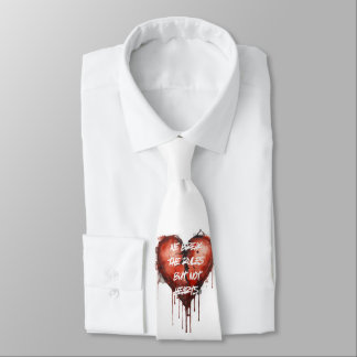 We Break the rules but not heart Tie Stropdas