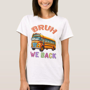 We brengen de schoolbus terug t-shirt