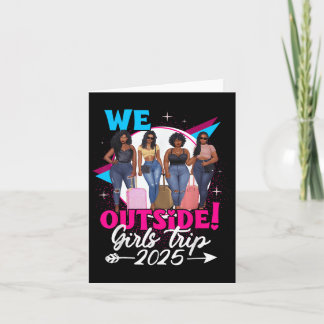 We Buiten Meisjes Trip 2025 Afro Meisjes Zwarte Vr Kaart