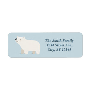 We Can Bearly Wait Baby Shower IJsbeer Etiket
