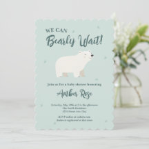 We Can Bearly Wait Baby Shower | IJsbeer