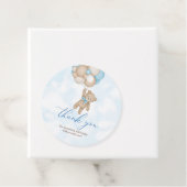 We Can Bearly Wait Baby Shower Thank You Bedankjes Labels (In situ)