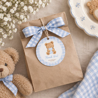 We Can Bearly Wait Beerboy Baby Shower Bedankjes Labels