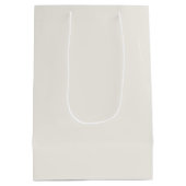 We Can Bearly Wait Brown Baby Shower  Medium Cadeauzakje (Achterkant)