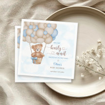 We Can Bearly Wait Heet Luchtballon Baby Shower
