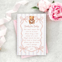 We Can Bearly Wait Lint Baby Shower Boek Verzoek