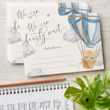 We Can Bearly Wait Teddy Bear Twins Baby Shower