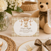 We Can Bearly Wait Teddybeer Luier Raffle