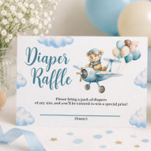 We Can Bearly Wait Teddybeer Vliegtuig Baby Shower