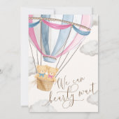 We Can Bearly Wait Twins Baby Shower Invitation (Dos)