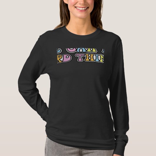 We Can Do Hard Things Back to School Inspirational T-shirt (Voorkant)