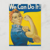 We Can Do It! door J. Howard Miller Briefkaart (Voorkant)