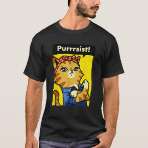 We Can Do It Poster Strong Women's March Kattenlie T-shirt