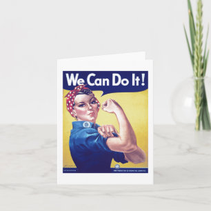 We Can Do It Rosie de Riveter Kaart van de Verenig