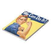 We Can Do It! Rosie the Riveter Notitieblok (Gedraaid)