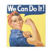 We Can Do It! Rosie the Riveter Notitieblok (Voorkant)