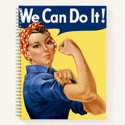 We Can Do It! Rosie the Riveter Notitieboek (Voorkant)