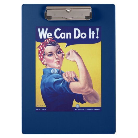 We Can Do It Rosie the Riveter Verenigde Staten Klembord (Voorkant)