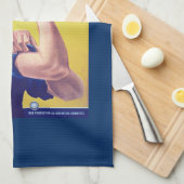 We Can Do It Rosie the Riveter Verenigde Staten Theedoek (Quarter Fold)