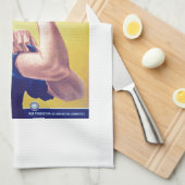 We Can Do It Rosie the Riveter Verenigde Staten Theedoek (Quarter Fold)